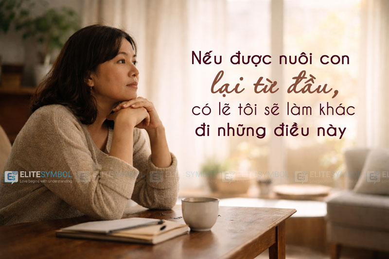 Nhìn lại hành trình nuôi con nếu được bắt đầu lại từ đầu