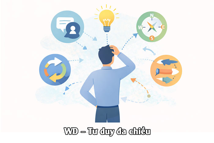 Đặc điểm cốt lõi của người mang chủng vân tay WD – tư duy đa chiều và linh hoạt