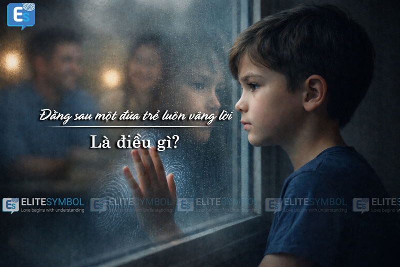 Đằng sau một đứa trẻ luôn vâng lời là điều gì?