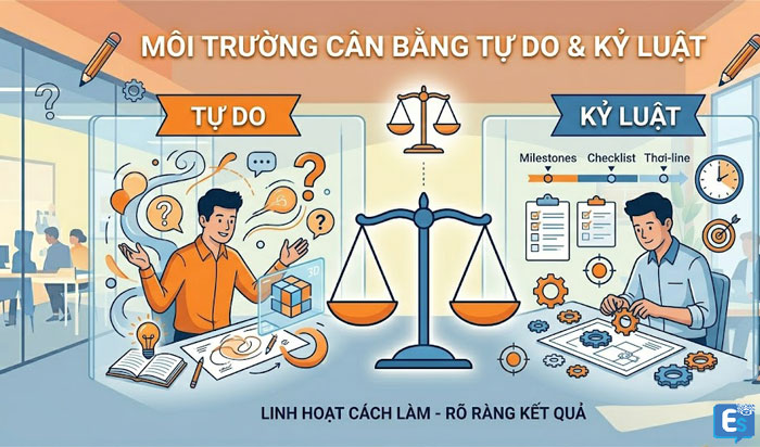 Moi truong doi moi sang tao phu hop voi chung van tay RL