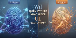 So sánh chủng vân tay Wd quản lý thấp và UL quản lý thấp trong sinh trắc vân tay