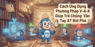 Phương pháp V-A-K giúp trẻ chủng vân tay AT Núi bứt phá học tập