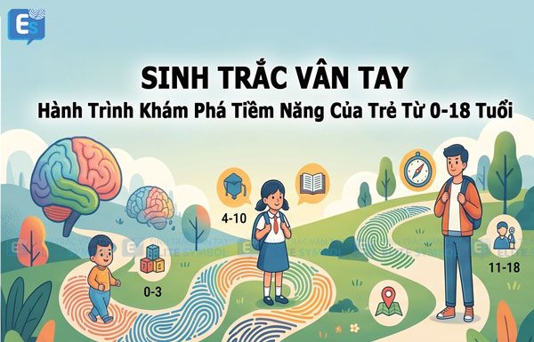 Sinh trắc vân tay và hành trình khám phá tiềm năng của trẻ từ 0-18 tuổi cùng Elite Symbol