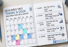 lịch đào tạo sinh trắc vân tay tháng 9 năm 2026 tại sinh trắc vân tay elite symbol