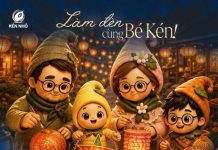 WORKSHOP LÀM LỒNG ĐÈN TRUNG THU CÙNG BÉ KÉN – VUI ĐÓN TRĂNG RẰM, KẾT NỐI YÊU THƯƠNG CÙNG CON Poster workshop Làm đèn cùng bé Kén dịp Trung Thu do Elite Symbol phối hợp tổ chức tại Hanwha Life Việt Nam