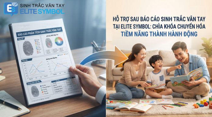 Hỗ trợ sau báo cáo sinh trắc vân tay tại Elite Symbol giúp chuyển hóa tiềm năng thành hành động
