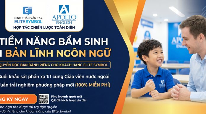 Elite Symbol hợp tác chiến lược cùng Apollo English kích hoạt tiềm năng ngôn ngữ cho trẻ