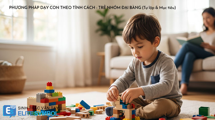 phương pháp dạy con theo tính cách cho trẻ nhóm đại bàng