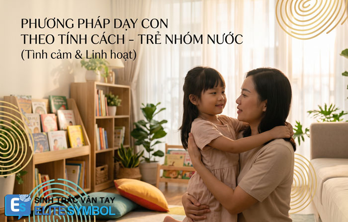 thấu hiểu trẻ nhóm nước bằng phương pháp dạy con theo tính cách